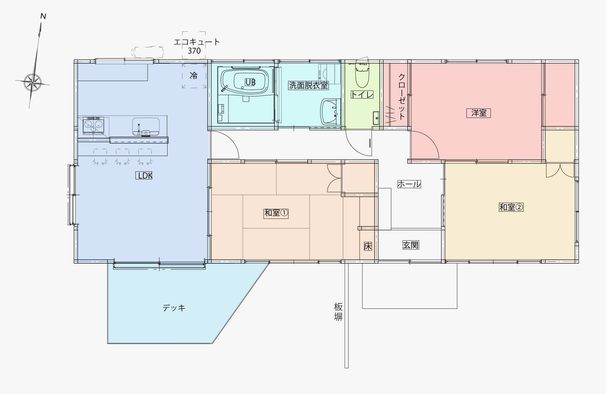 改修後図面