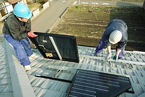 太陽光発電パネル設置工事-2